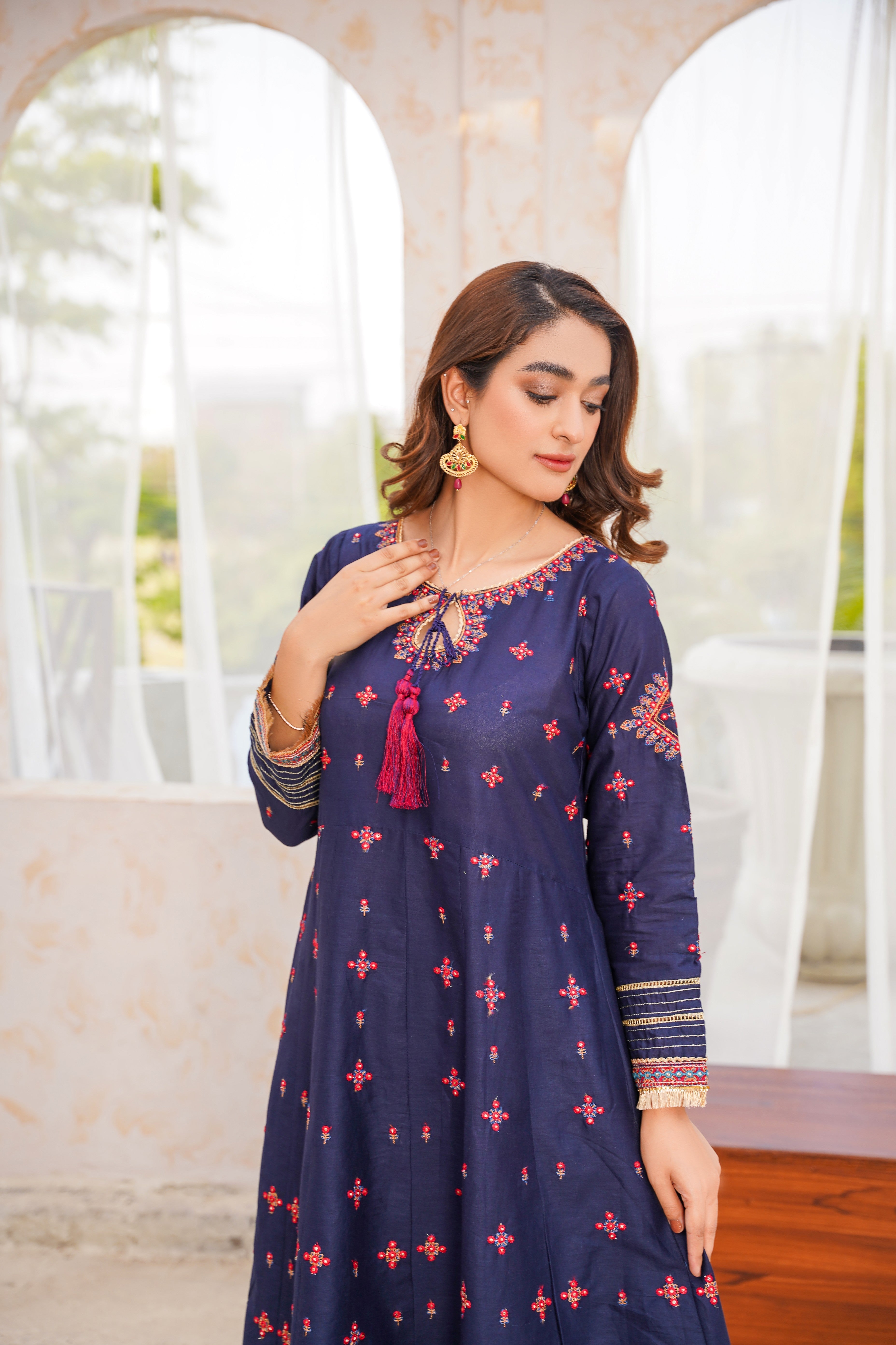 HAREEM 02 PC SUIT STITCHED