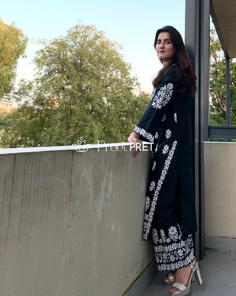 INDIAN  Embroidered (EMBOSED) 2 PC