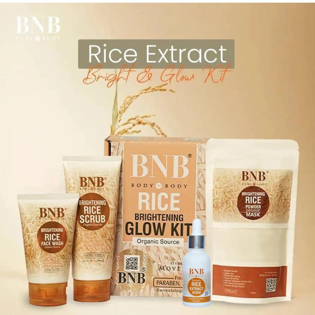 Radiant Rice Facial Kit Hydrating set for Skin