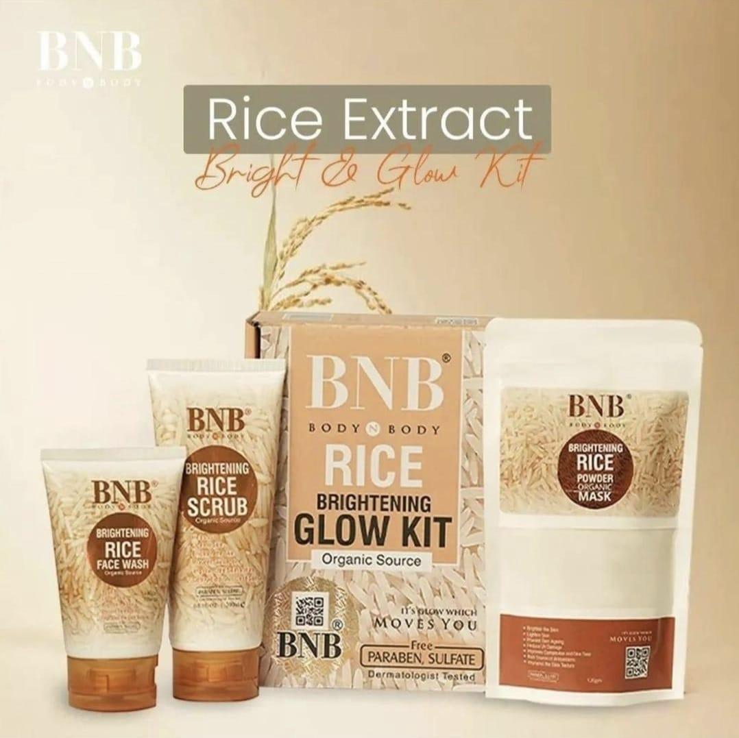 Radiant Rice Facial Kit Hydrating set for Skin