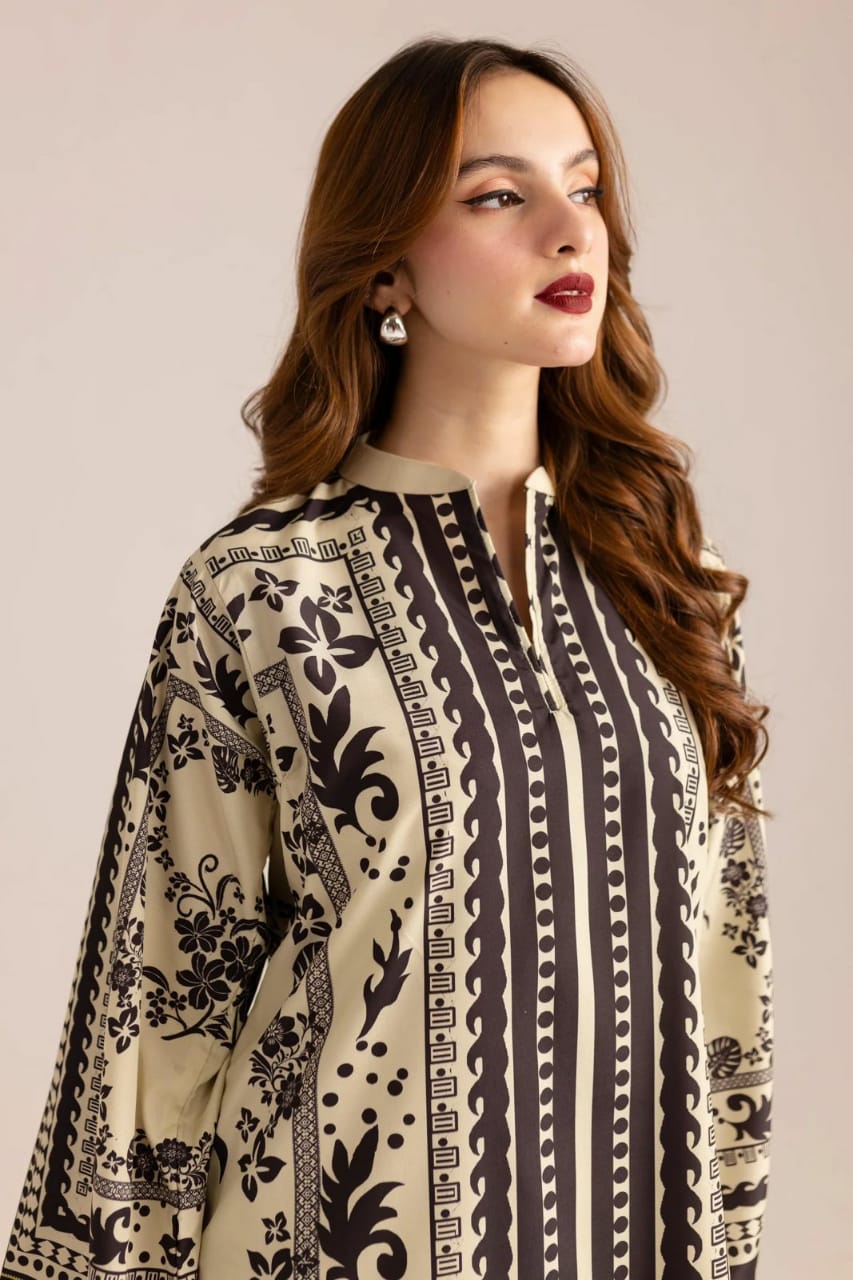 Stunnig printed stiched Shirt & Trouser  Women