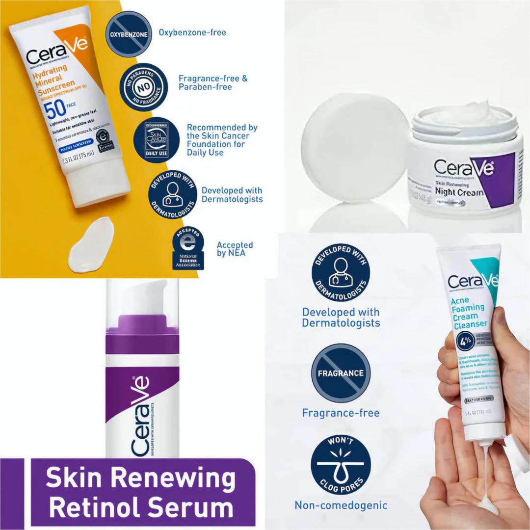 CeraVe 4 in one Kit